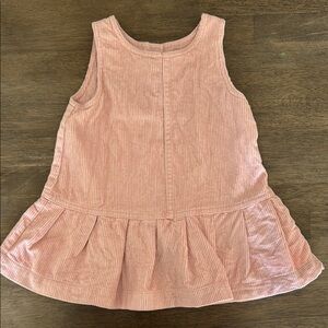GAP Pink Casual Corduroy Dress with Flared Hem